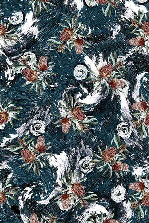 民族风印花华亿平台图片