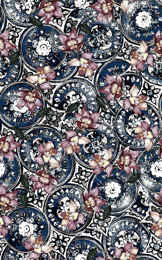 民族风印花华亿平台图片