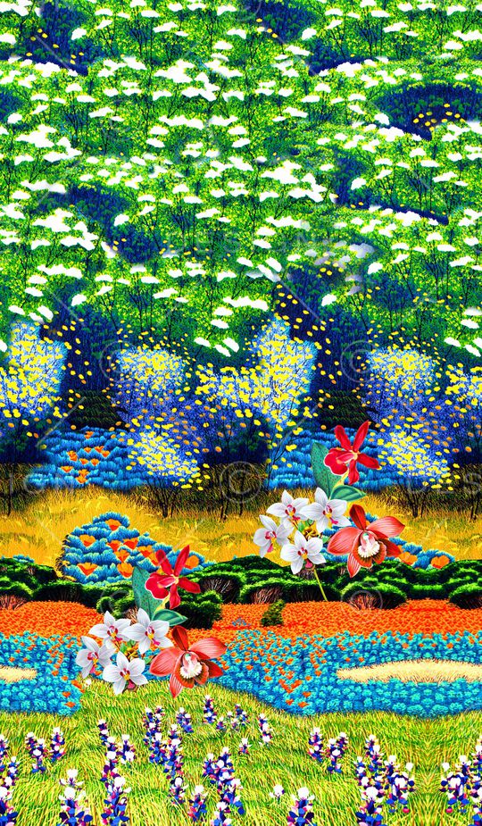 民族风印花华亿平台图片