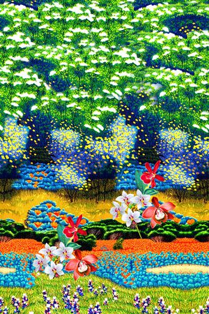 民族风印花华亿平台图片