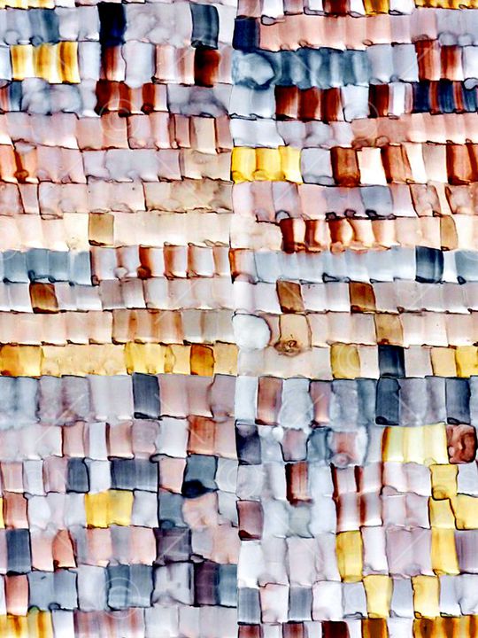 抽象印花华亿平台图片