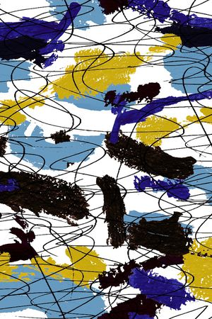 抽象印花华亿平台图片