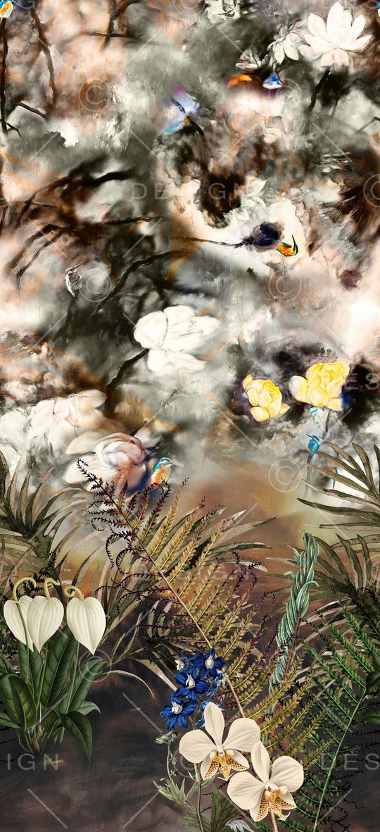 定位花印花华亿平台图片