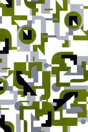 几何印花华亿平台图片