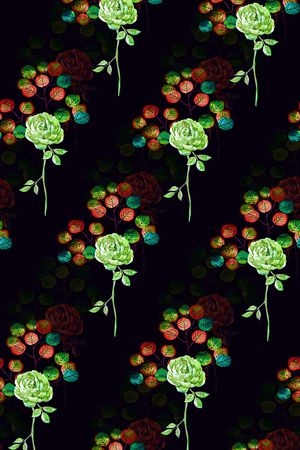 小碎花印花华亿平台图片