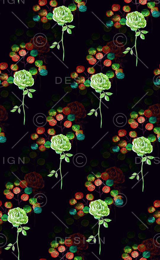 小碎花印花华亿平台图片