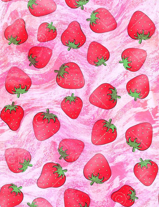 草莓印花华亿平台图片