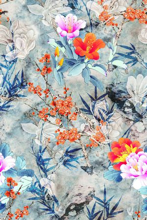 民族风印花华亿平台图片