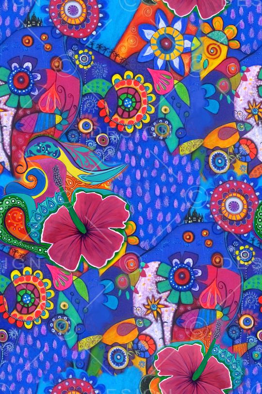 民族风印花华亿平台图片