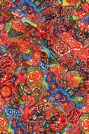 民族风印花华亿平台图片