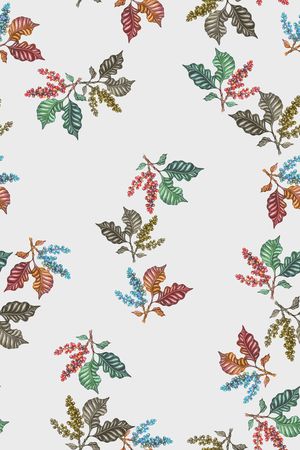 绿植树叶印花华亿平台图片