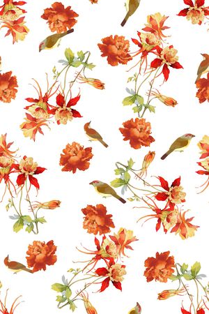 鸟印花华亿平台图片