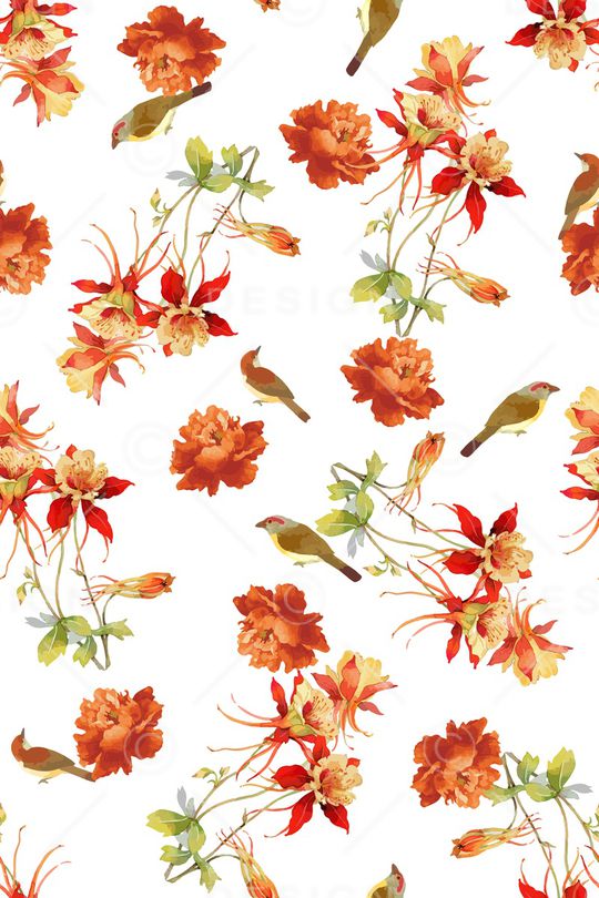 鸟印花华亿平台图片