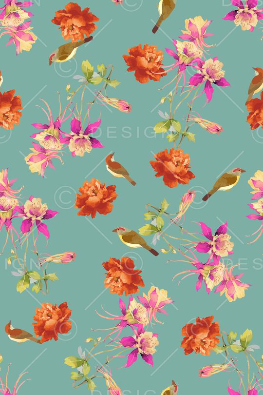 鸟印花华亿平台图片