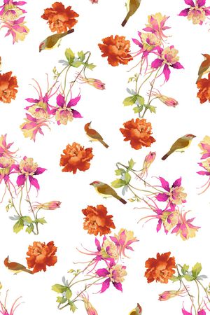 鸟印花华亿平台图片