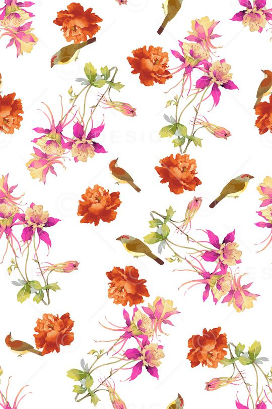 鸟印花华亿平台图片