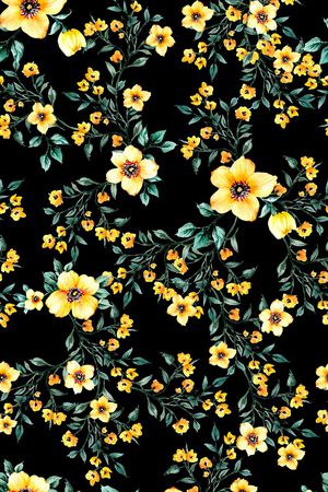 小碎花印花华亿平台图片