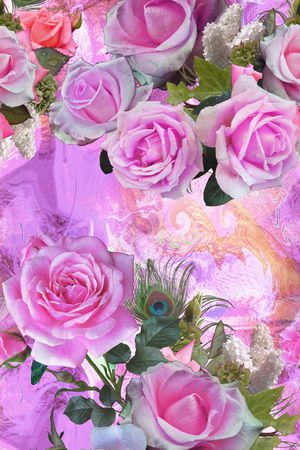 混合拼接印花华亿平台图片