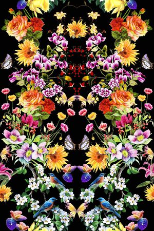 定位花印花华亿平台图片