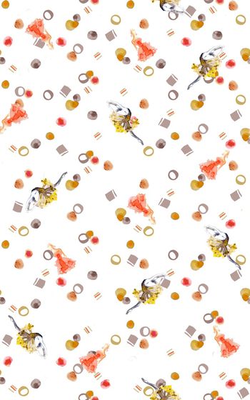 淑女印花华亿平台图片