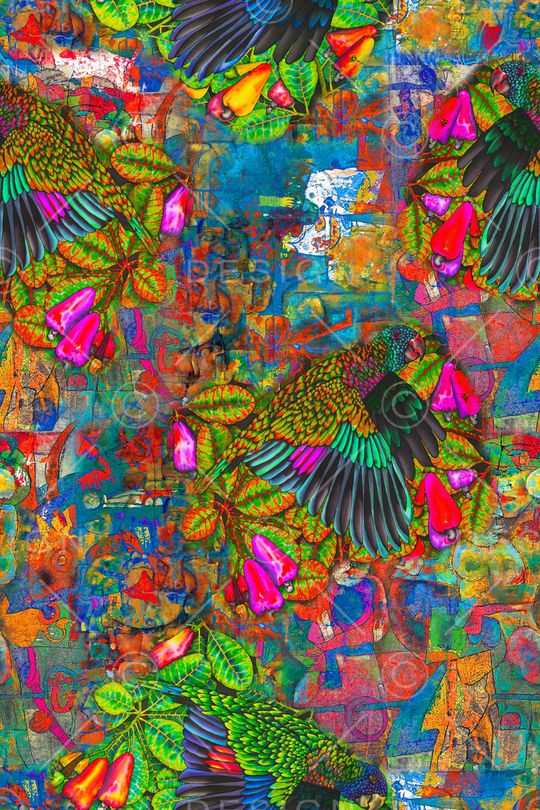 肌理印花华亿平台图片