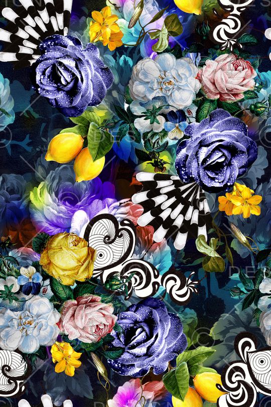 条纹印花华亿平台图片