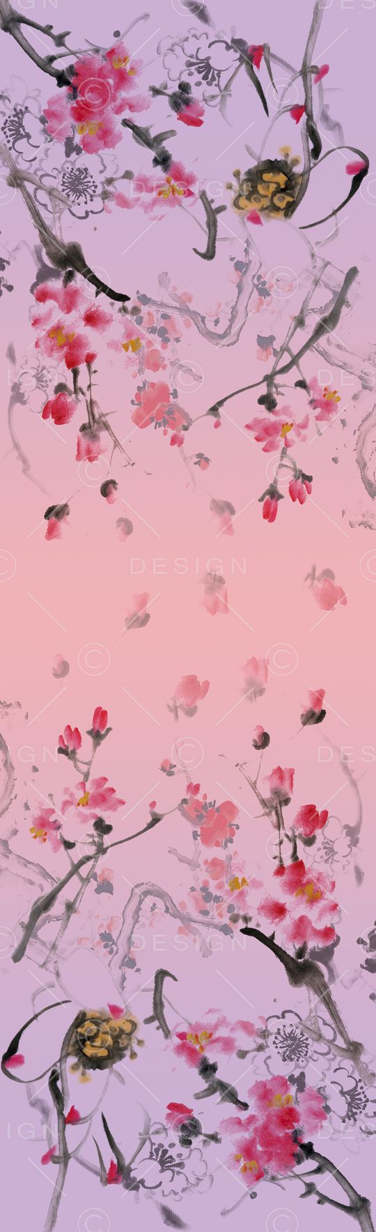 围巾印花华亿平台图片