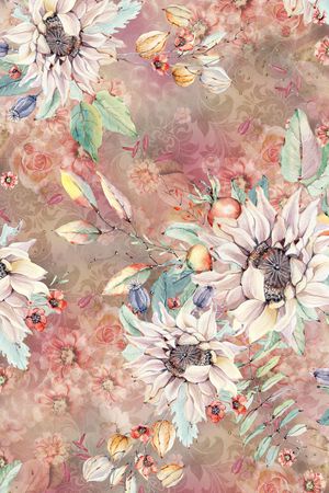 小碎花印花华亿平台图片