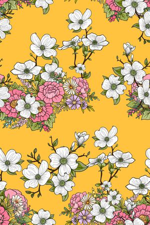 彩底花卉印花华亿平台图片