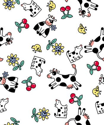 卡通印花华亿平台图片