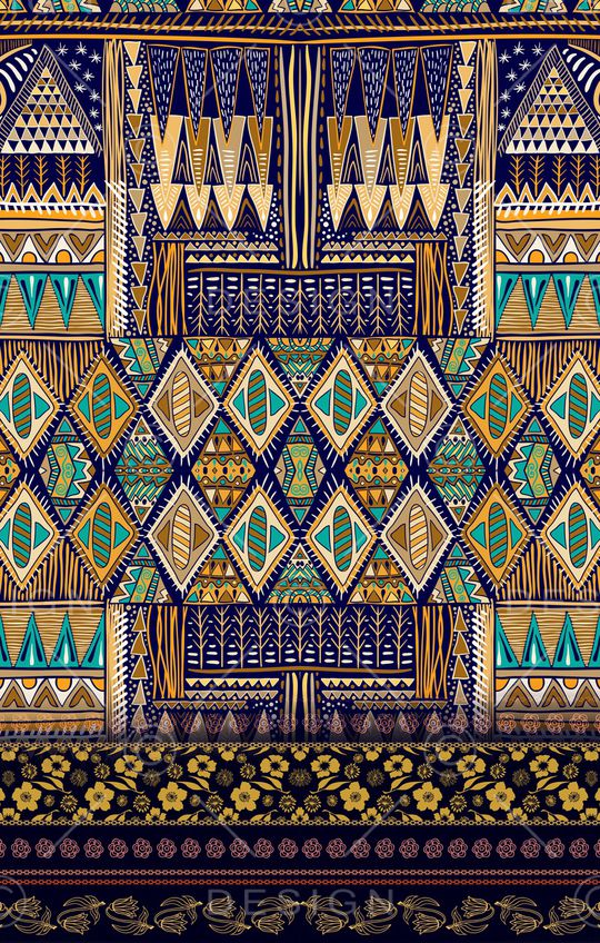 民族风印花华亿平台图片