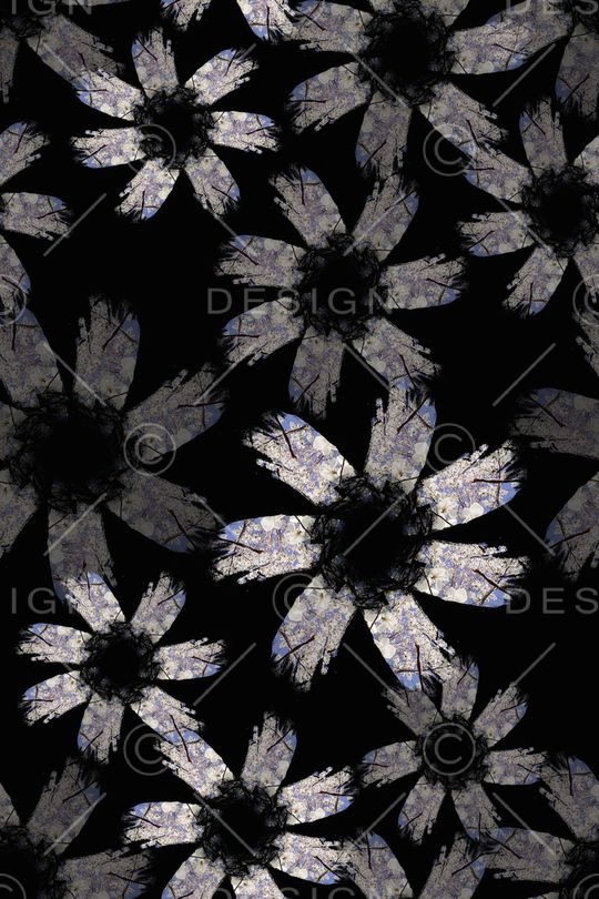 玉兰花印花华亿平台图片