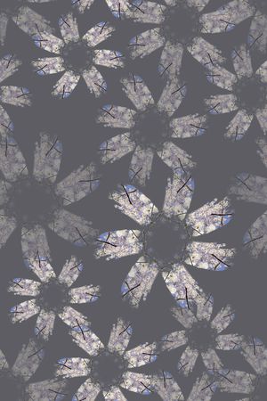 玉兰花印花华亿平台图片