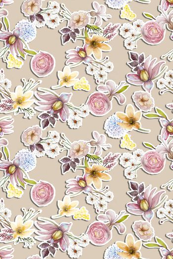 淑女印花华亿平台图片