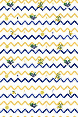 条纹印花华亿平台图片