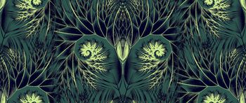 抽象花卉印花华亿平台图片