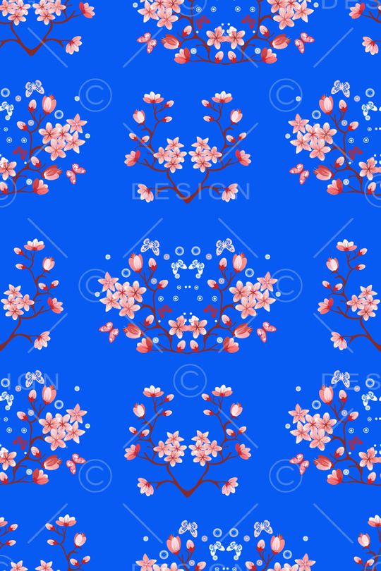 桃花印花华亿平台图片