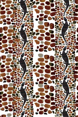 抽象印花华亿平台图片