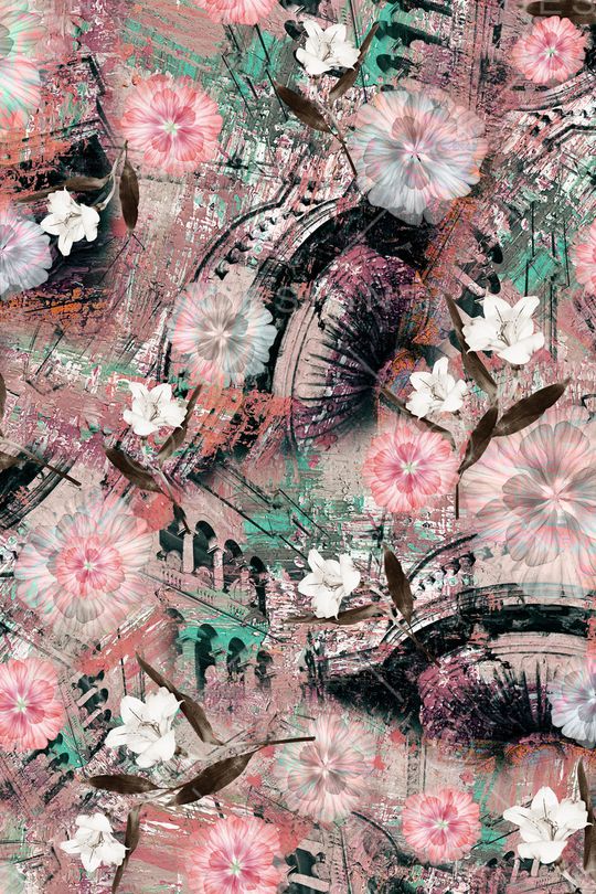 趣味印花华亿平台图片