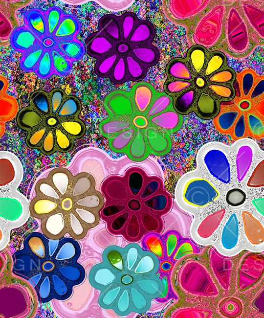 小碎花印花华亿平台图片