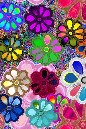 小碎花印花华亿平台图片