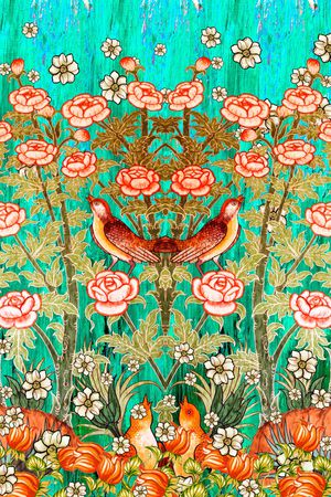 民族风印花华亿平台图片