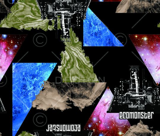 三角形印花华亿平台图片