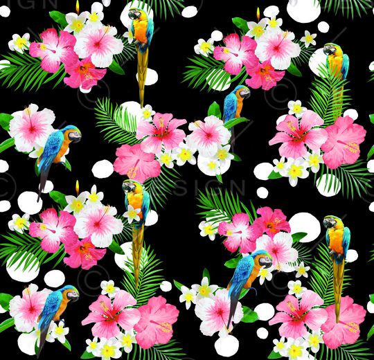 扶桑花印花华亿平台图片