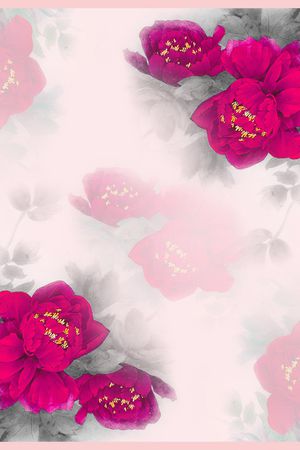 中国风印花华亿平台图片