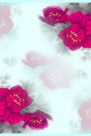 中国风印花华亿平台图片