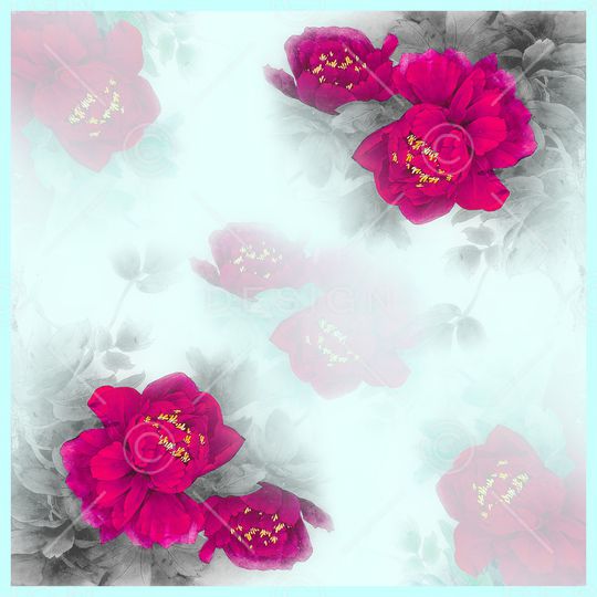 中国风印花华亿平台图片