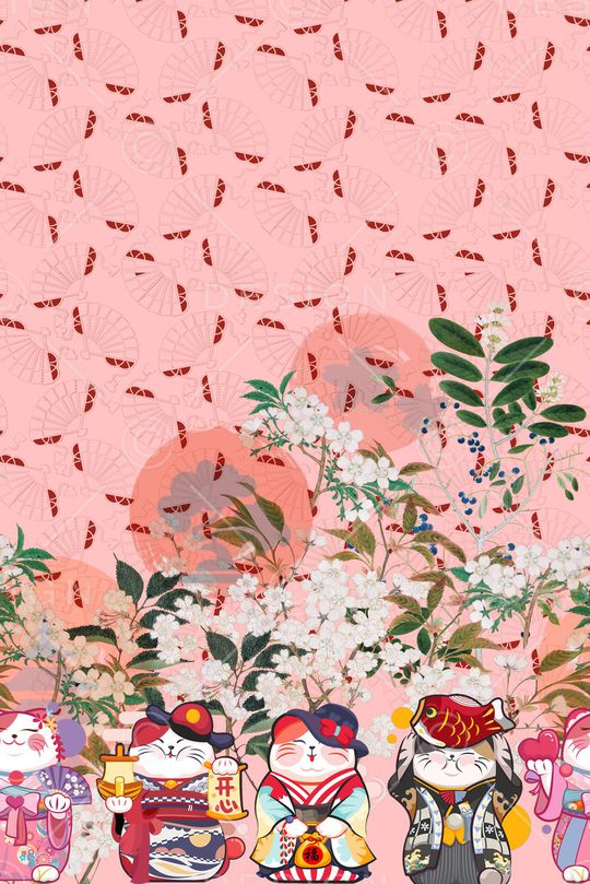 可爱印花华亿平台图片