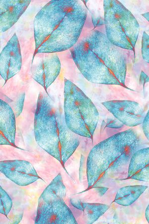 抽象花卉印花华亿平台图片