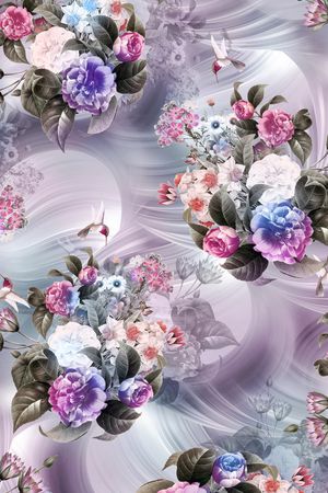 淑女印花华亿平台图片